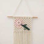 Decorative Wall Hanging Pink Blue | High & Bury