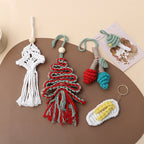 Decorative Wall Hanging Red Green Christmas Tree | High & Bury
