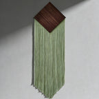 Decorative Wall Hanging Soft Textile Wood | High & Bury