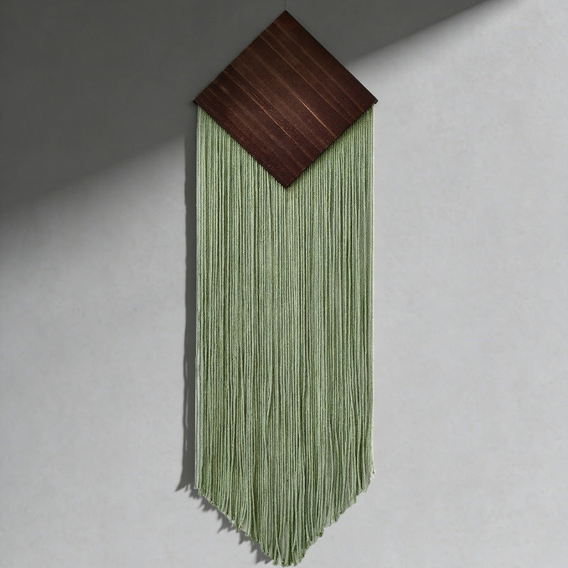 Decorative Wall Hanging Soft Textile Wood | High & Bury