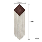 Decorative Wall Hanging Soft Textile Wood | High & Bury