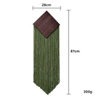 Decorative Wall Hanging Soft Textile Wood | High & Bury