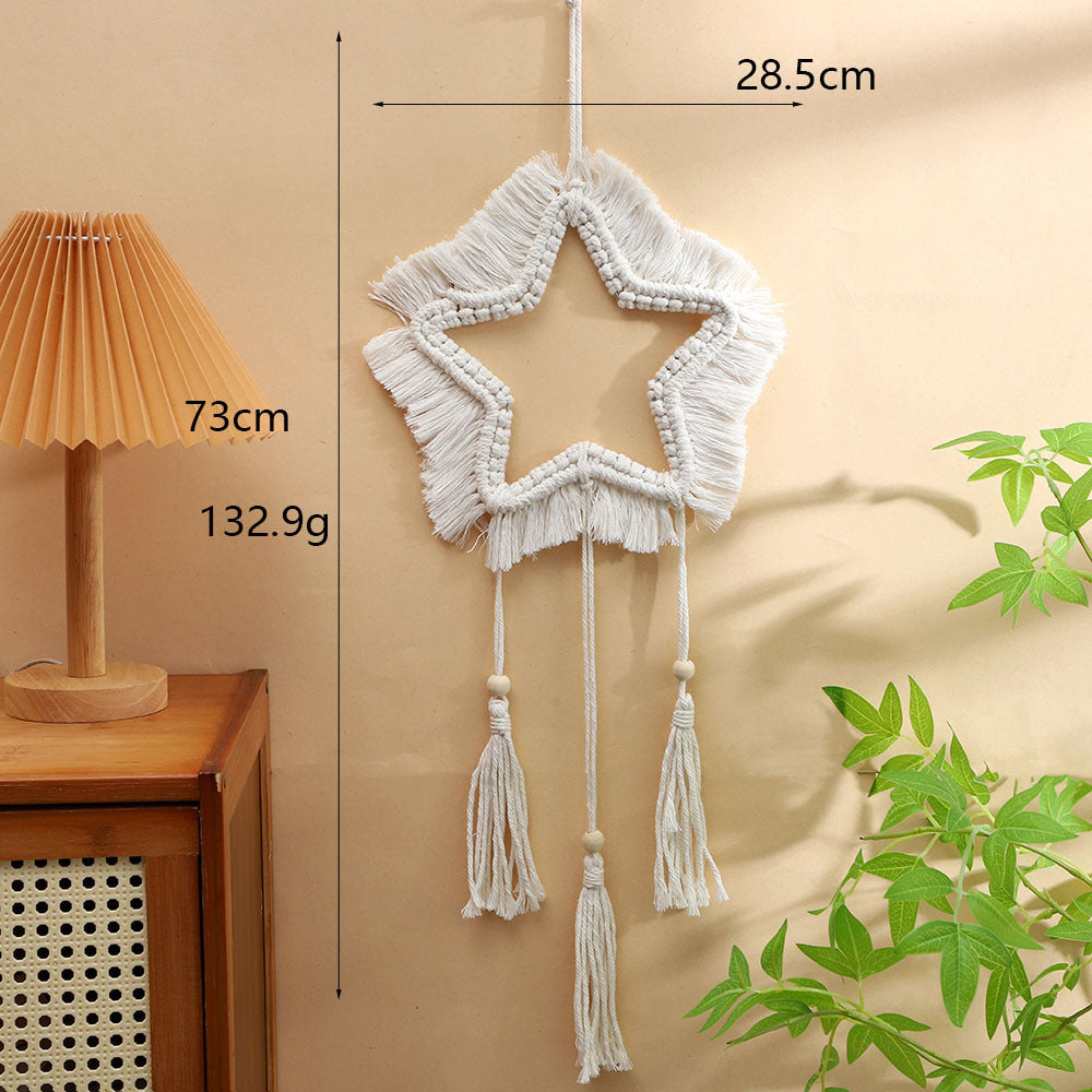 Decorative Wall Hanging Star Tassel | High & Bury