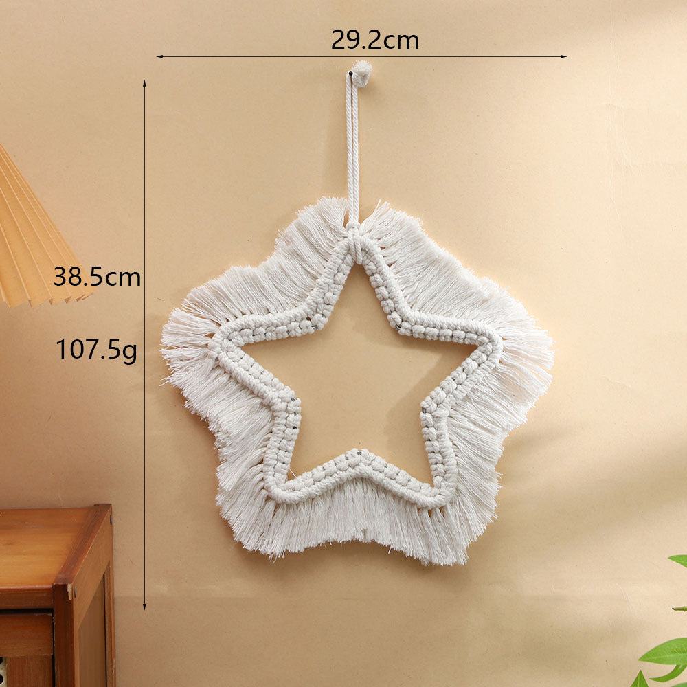 Decorative Wall Hanging Star Tassel | High & Bury