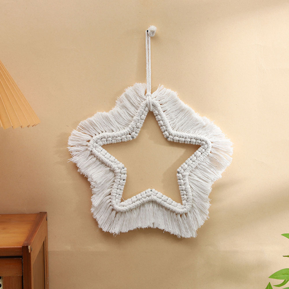 Decorative Wall Hanging Star Tassel | High & Bury