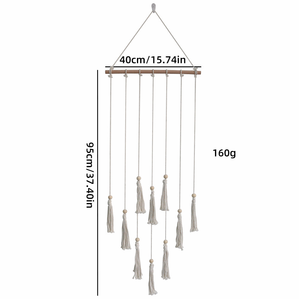 Decorative Wall Hanging with Fringes | High & Bury