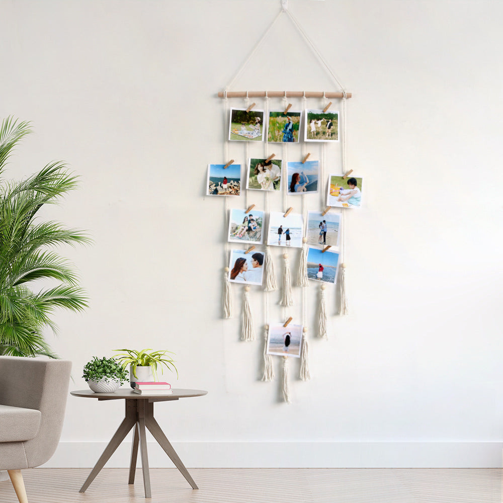 Decorative Wall Hanging with Fringes | High & Bury