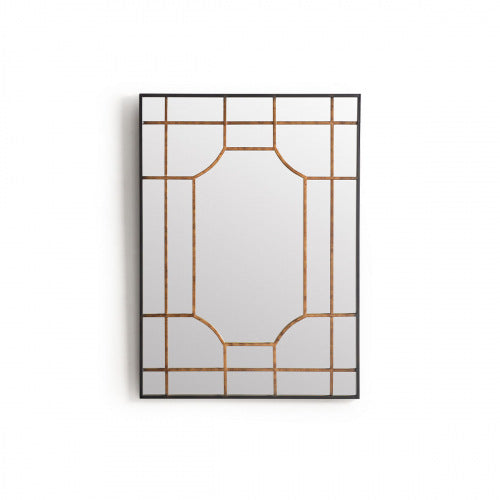 Decorative Wall Mirror Geometric Design | High & Bury
