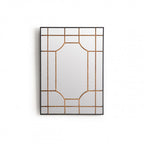 Decorative Wall Mirror Geometric Design | High & Bury