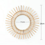 Decorative Wall Mirror in Sunray Design | High & Bury