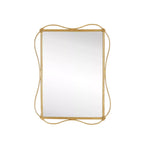 Decorative Wall Mirror with Curved Frame | High & Bury