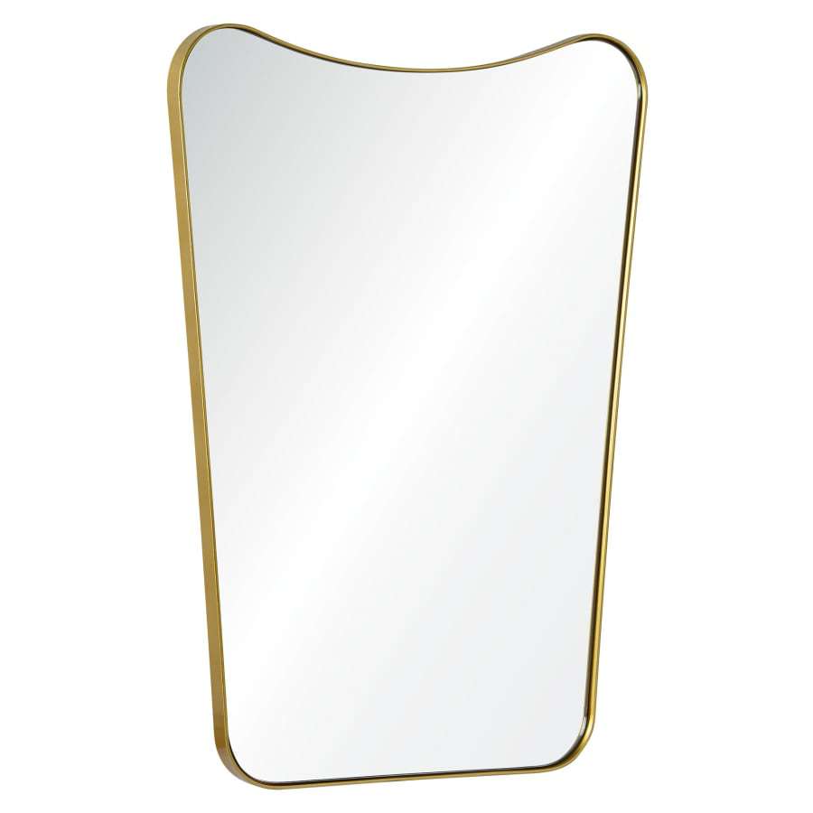 Decorative Wall Mirror with Elegant Curved Frame | High & Bury