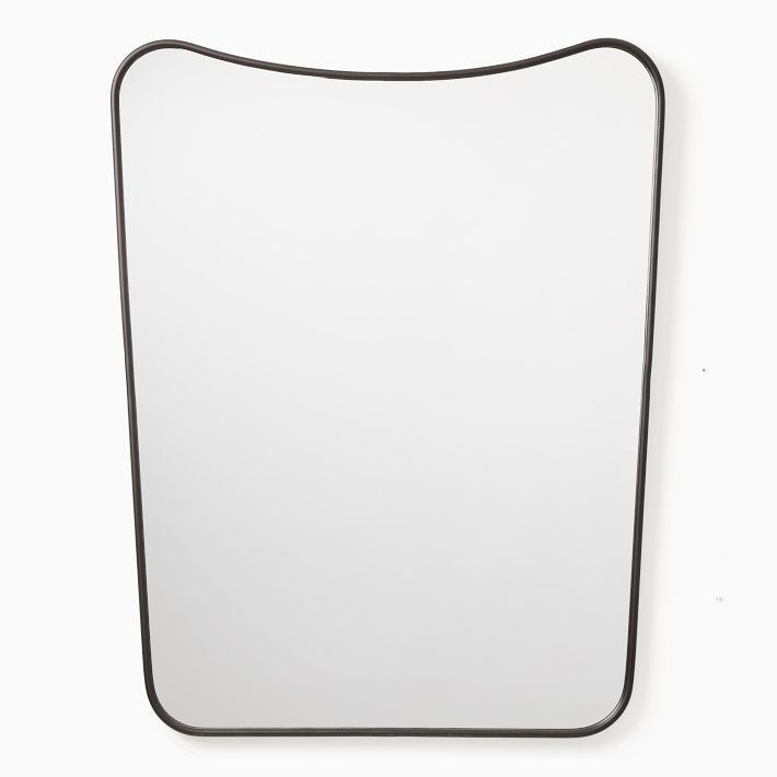 Decorative Wall Mirror with Elegant Curved Frame | High & Bury