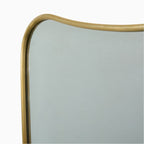 Decorative Wall Mirror with Elegant Curved Frame | High & Bury