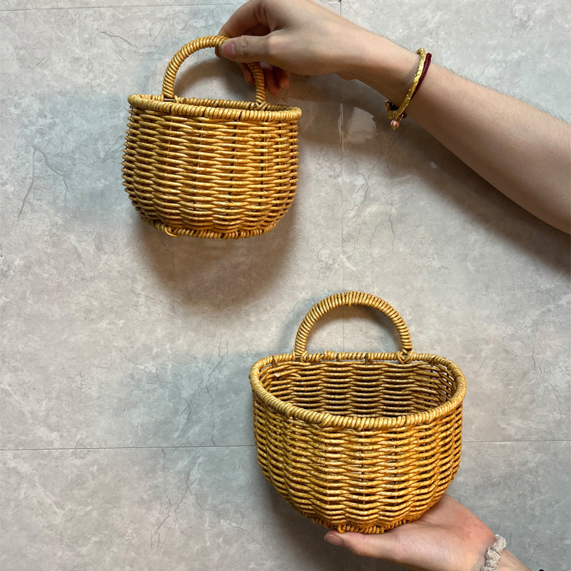 Decorative Wall-Mounted Baskets | High & Bury
