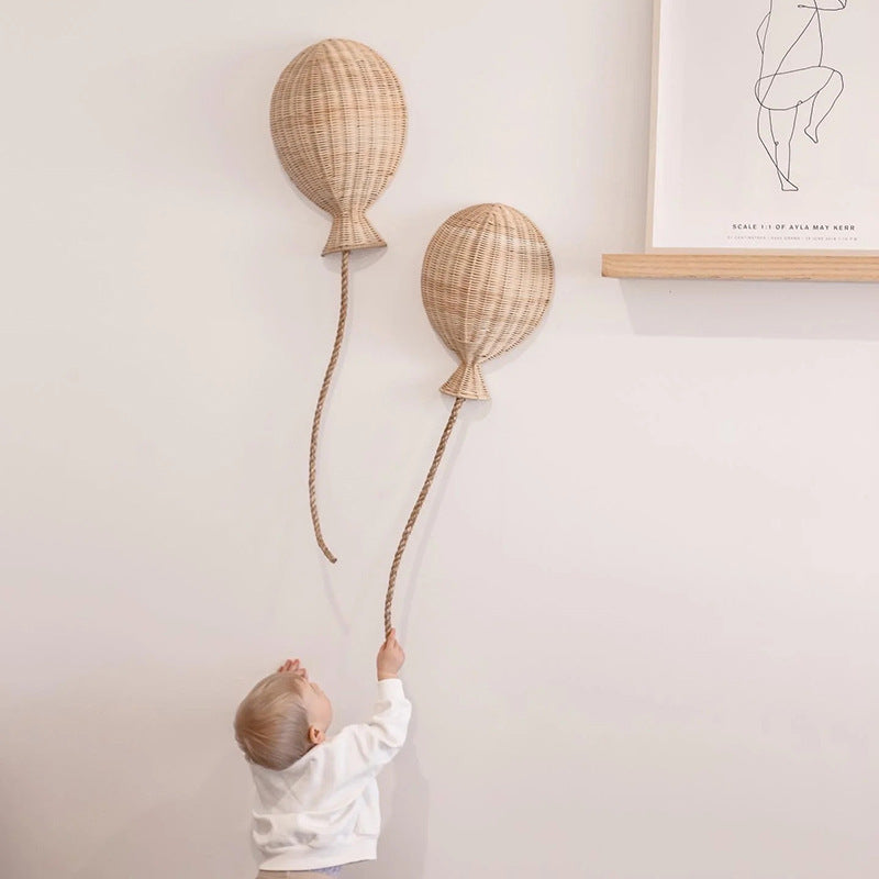 Decorative Wall Ornament in the Form of a Hot Air Balloon | High & Bury