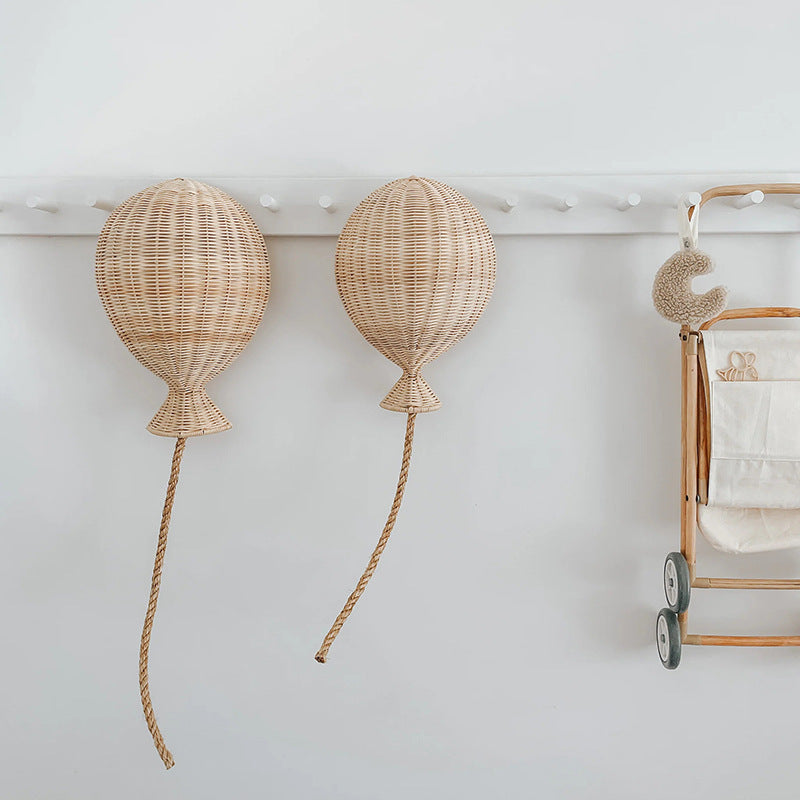Decorative Wall Ornament in the Form of a Hot Air Balloon | High & Bury