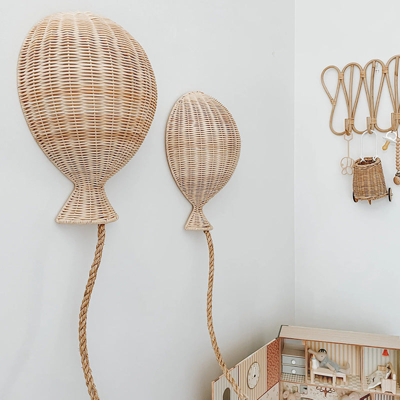 Decorative Wall Ornament in the Form of a Hot Air Balloon | High & Bury