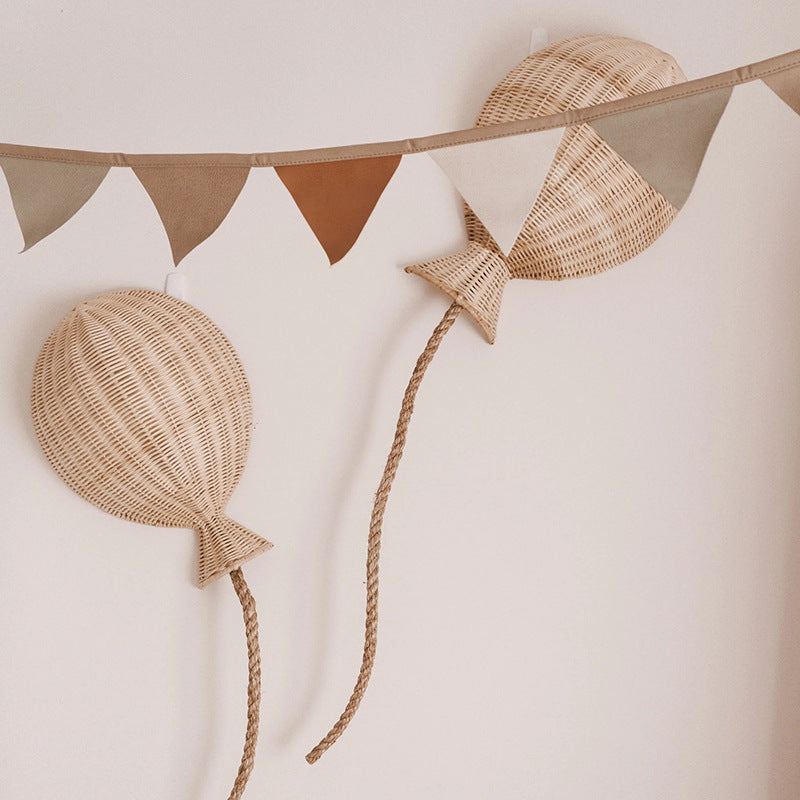 Decorative Wall Ornament in the Form of a Hot Air Balloon | High & Bury