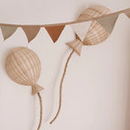 Decorative Wall Ornament in the Form of a Hot Air Balloon | High & Bury