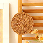Decorative Wall Plate made of Woven Rattan | High & Bury