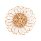 Decorative Wall Plate made of Woven Rattan | High & Bury