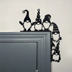 Decorative Wall Shelf with Christmas Gnomes | High & Bury