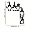 Decorative Wall Shelf with Christmas Gnomes | High & Bury