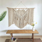 Decorative Wall Tapestry Cotton Macrame Hanging | High & Bury