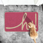 Decorative Welcome Floor Mat | High & Bury