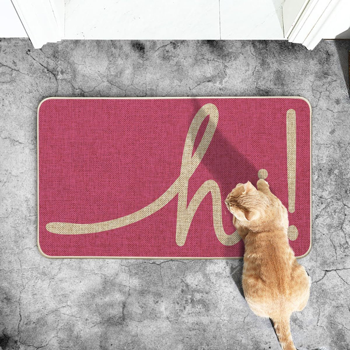Decorative Welcome Floor Mat | High & Bury