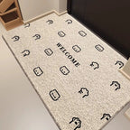 Decorative Welcome Mat Non Slip | High & Bury