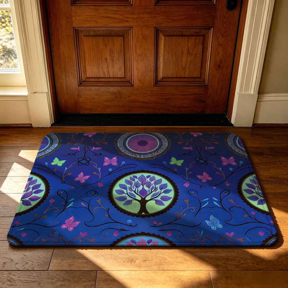 Decorative Welcome Mat Soft Textile Non Slip | High & Bury