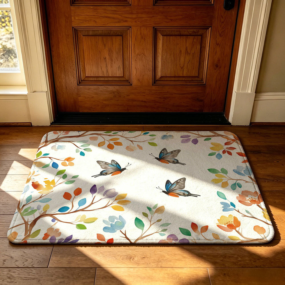 Decorative Welcome Mat Soft Textile Non Slip | High & Bury