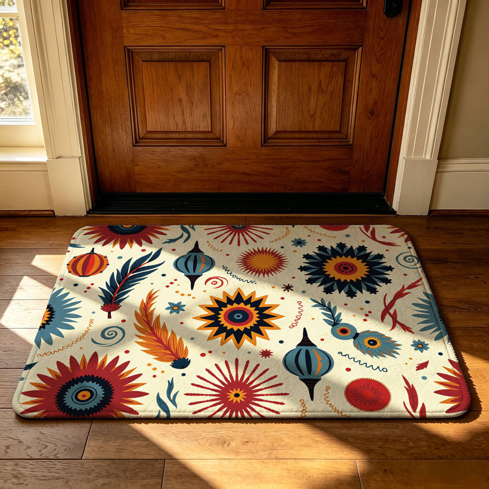 Decorative Welcome Mat Soft Textile Non Slip | High & Bury