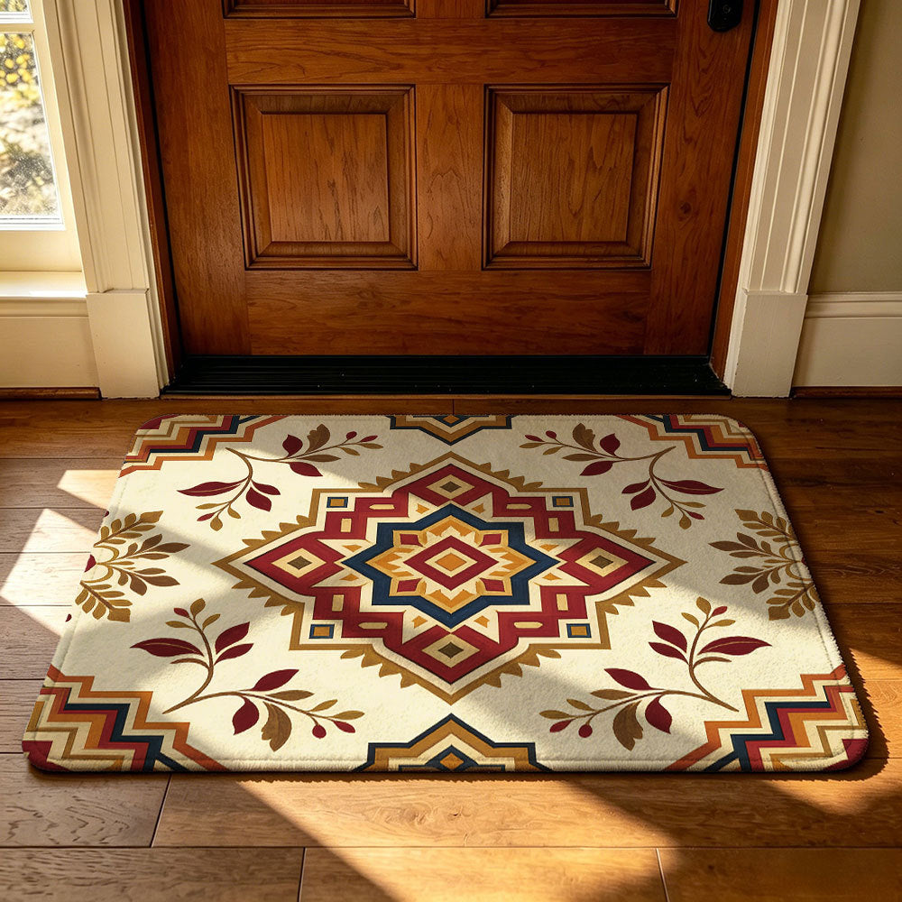 Decorative Welcome Mat Soft Textile Non Slip | High & Bury