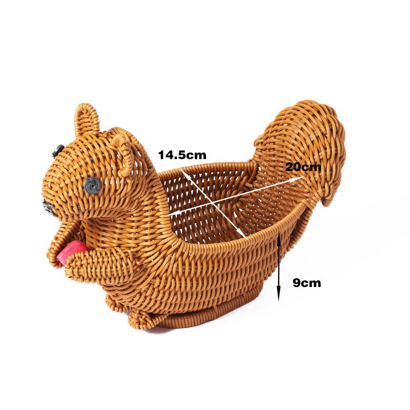 Decorative Wicker Duck | High & Bury