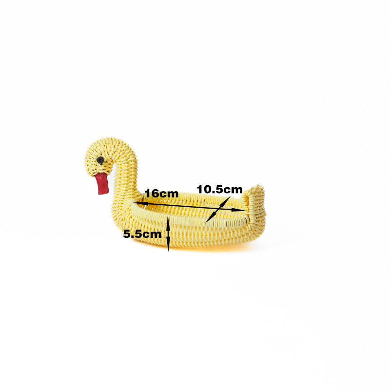 Decorative Wicker Duck | High & Bury