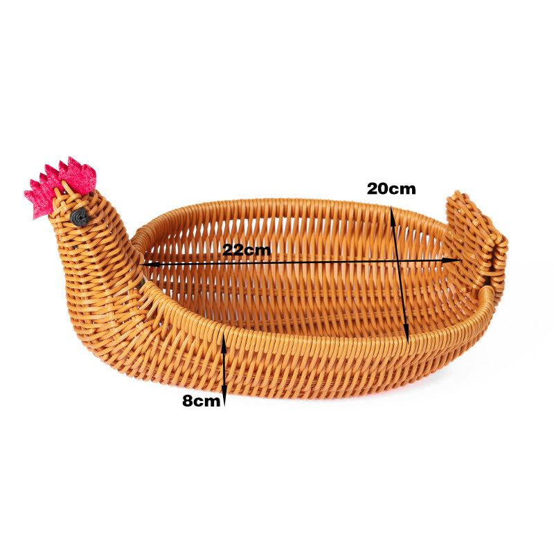 Decorative Wicker Duck | High & Bury