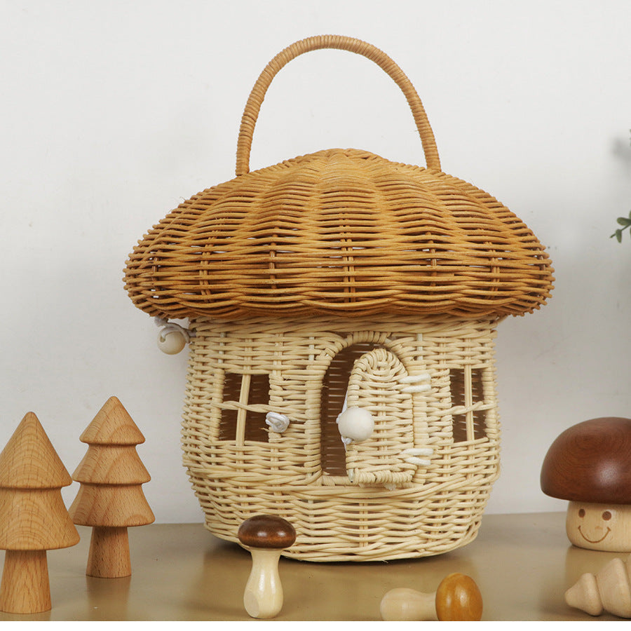 Decorative Wicker Storage | High & Bury