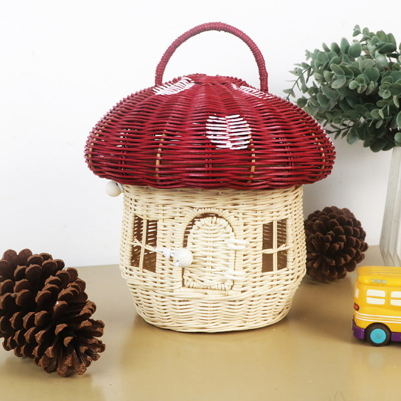 Decorative Wicker Storage | High & Bury