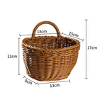Decorative Willow Utility Basket | High & Bury