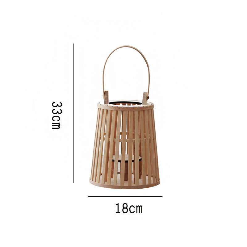 Decorative Wooden Lantern | High & Bury