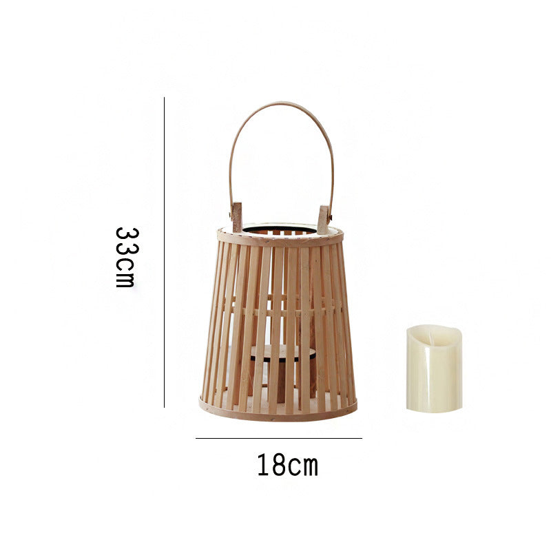 Decorative Wooden Lantern | High & Bury