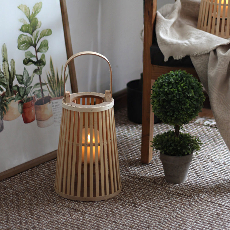 Decorative Wooden Lantern | High & Bury