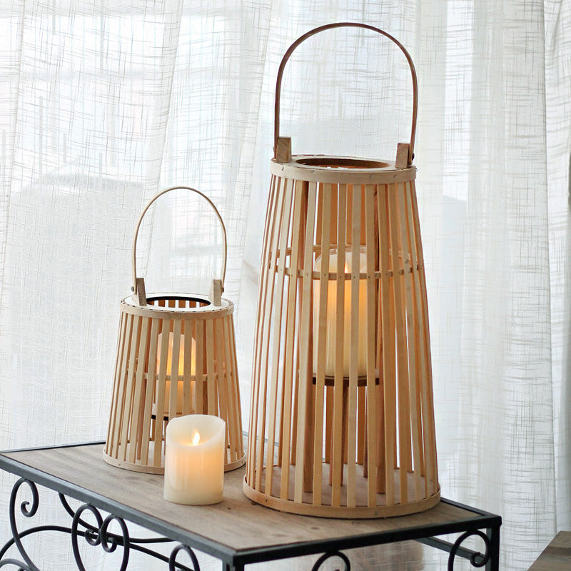 Decorative Wooden Lantern | High & Bury