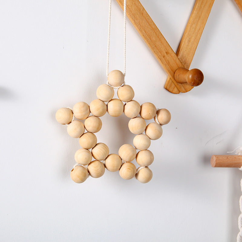 Decorative Wooden Star Wall Hanging | High & Bury