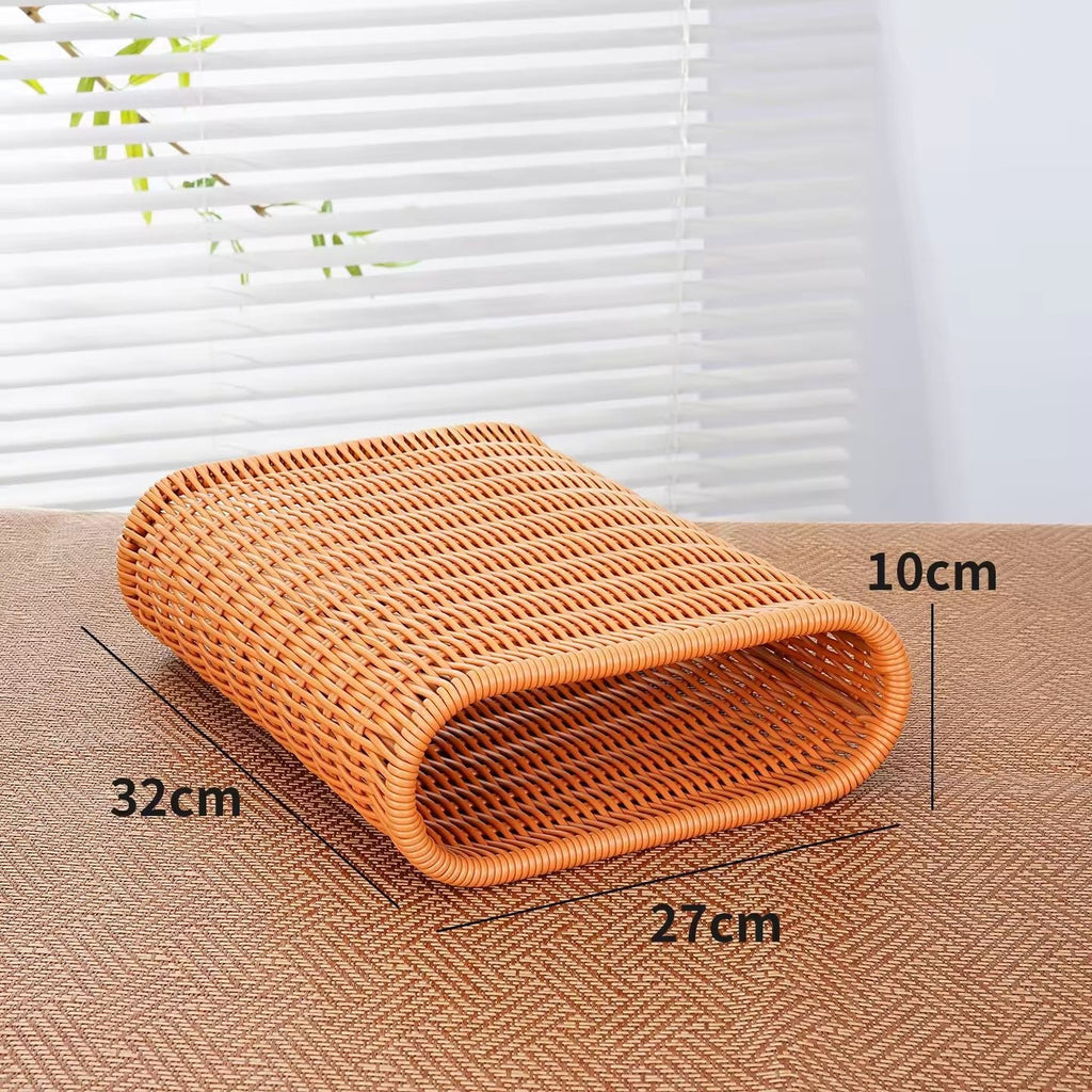 Decorative Woven 15.75 × 11.81 × 4.72 Inch | High & Bury