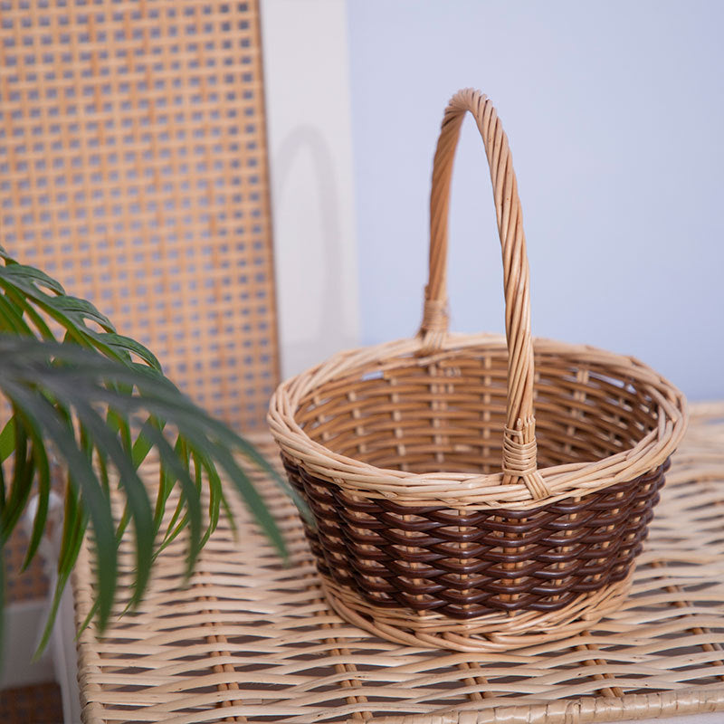 Decorative Woven Basket Model N5Wr | High & Bury