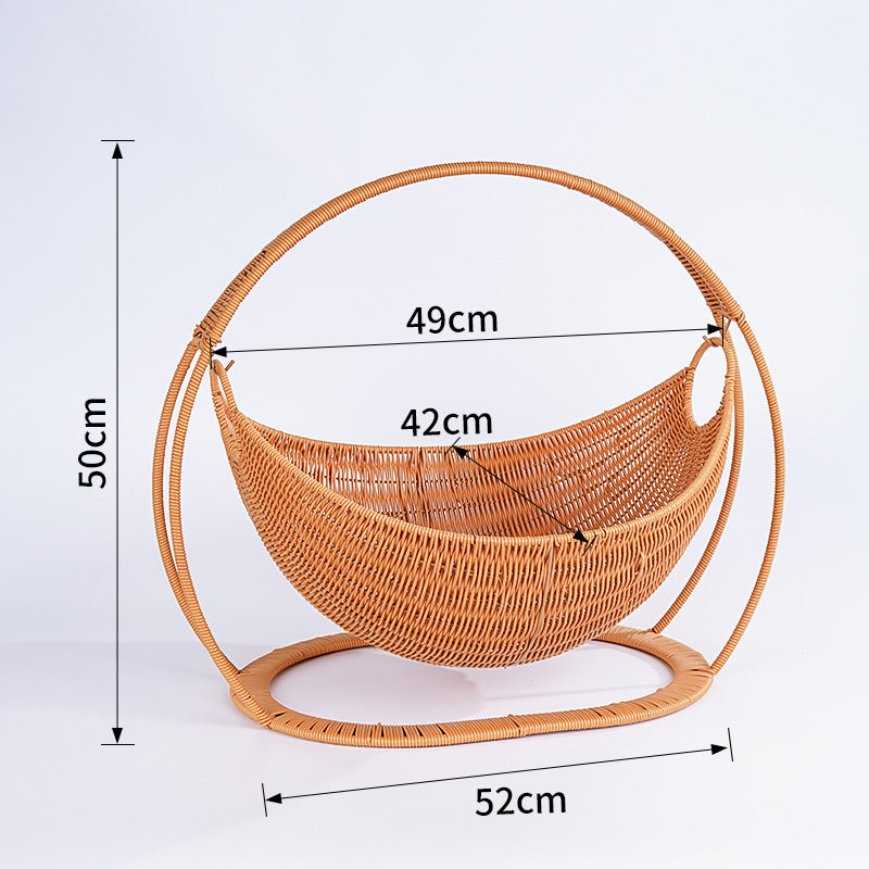 Decorative Woven Basket Small | High & Bury